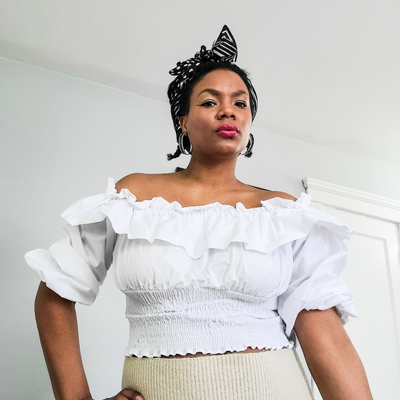 Zara Tops - Conscious Off the Shoulders Cotton Blouse,…